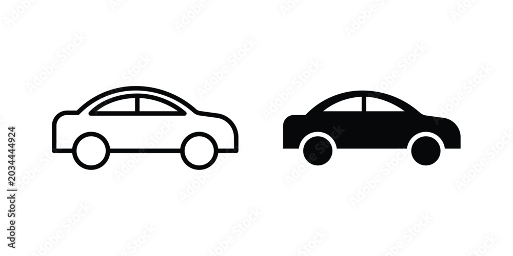 Fototapeta premium Car icon