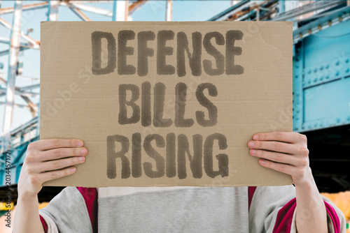 Fotografija "Defense Bills Rising" Security planning empties budgets