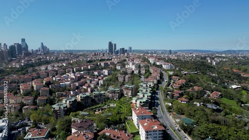aerial view of istanbul