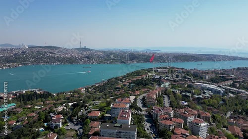 panorama of the city of istanbul