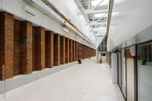 Contemporary Industrial Office Passage