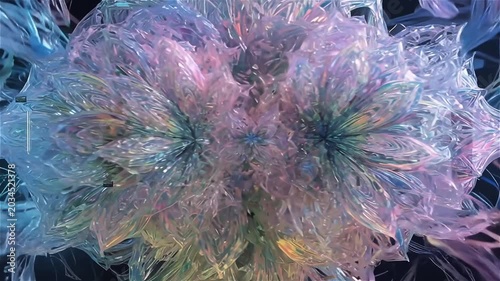 Intricate abstract patterns created for backgrounds and screensavers. High-quality 3D renderings with complex patterns.	
