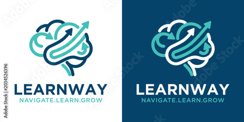 logo design combination of brain and arrow, investment, intelligence, profit, smart, logo design vector, icon, symbol, idea, creative.