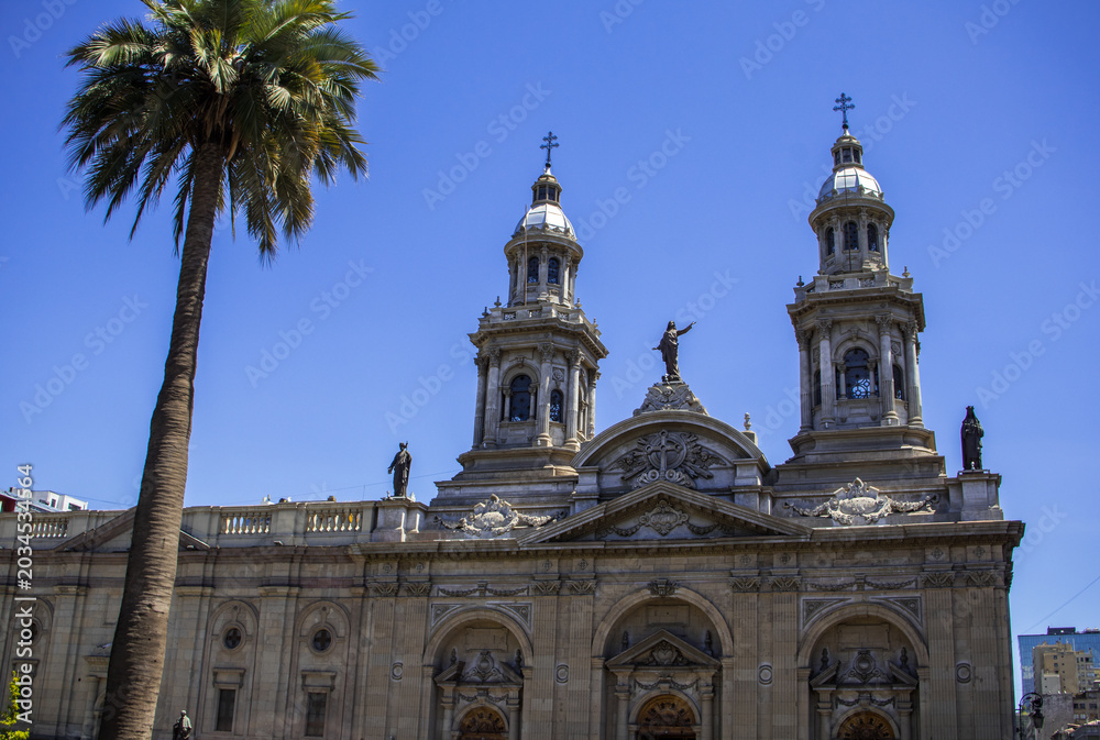 Fototapeta premium Metropolitan Cathedral of Santiago