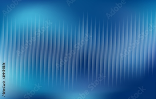Tableau sur toile Deep blue abstract background with sapphire and indigo gradients featuring rhythmic vertical striations suggestive of underwater movement deep sea currents or futuristic technology interface
