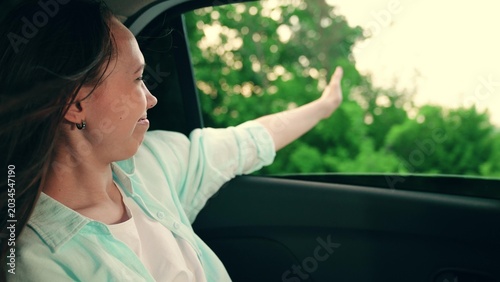 Photos Beautiful student goes on vacation, holidays