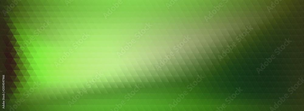 Obraz premium Abstract Green Low Poly Geometric Background with Triangular Pattern for Modern Digital Design and Technology Projects