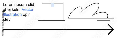 Foto Navigation, design concepts, minimalism, direction, visual , geometric interpretation