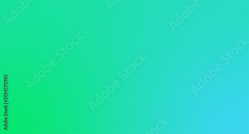 Canvas-taulu Gradient background with turquoise and lime green hues, smooth color transition