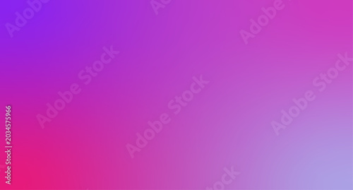 Bild auf Leinwand Gradient background with shades of purple and pink, smooth color transition