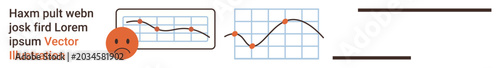 Fotografie Business analytics, economic trends, performance monitoring, data visualization, market analysis, decision making