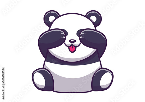 cartoon catacter panda bear