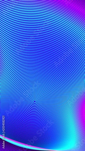 Purple and blue concentric wave abstract background for tech websites, motion graphic