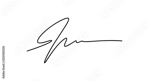 Photos Handwritten Signature - Elegant Script for Authentication and Personalization