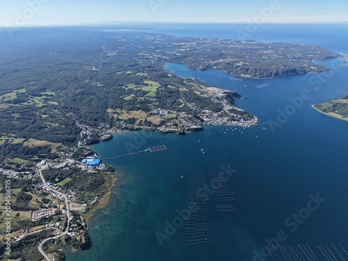 Photos Vista aérea Nercón, chiloé, Castro