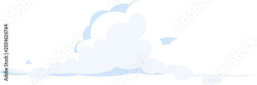 blue sky with clouds