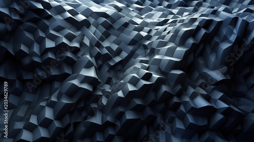 Plakat Futuristic technology interface and abstract background