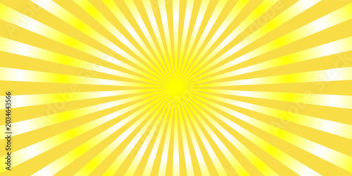 Foto Background with yellow gradient and concentrated lines interspersed with