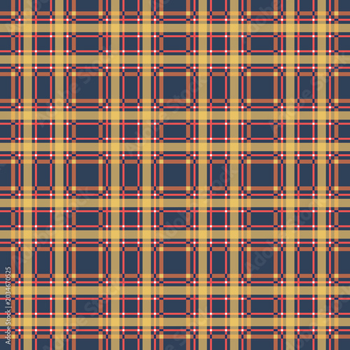 Tartan plaid fabric concept timeless woven texture seamless pattern, classic check pattern. Design for: textile, fashion, wallpaper, wrapping, decor print. I drew this by myself, it’s not AI generated