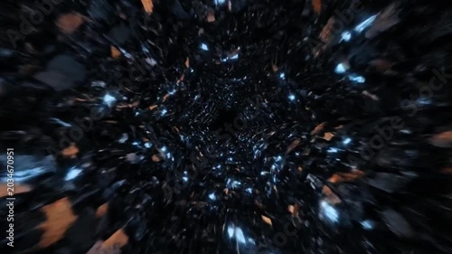 Multi-Dimensional Mirrored Neural Networks Expanding Into Dark Infinite Space