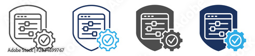 Photos sre icon set multi concept