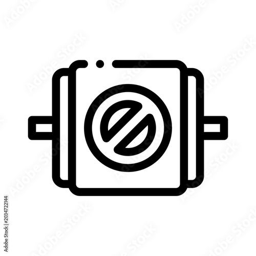 Canvastavla throttle line icon