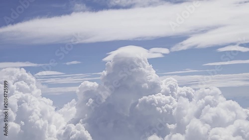 Bird's-Eye View of Clouds