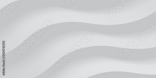 Photos White elegant abstract background with subtle wavy lines and soft shadows