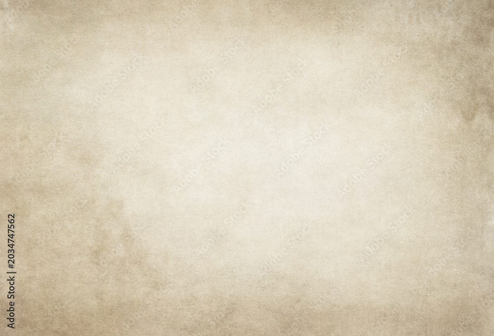 Fototapeta premium Grunge aged stained paper texture.