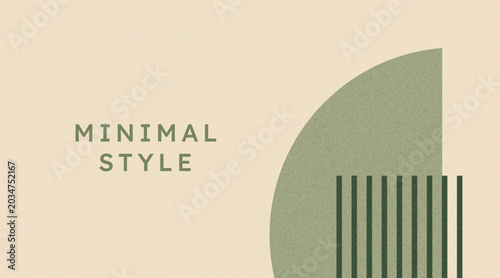 Minimal green style background, clean soft sage and emerald tones with simple geometric shapes and subtle texture. Fresh modern aesthetic, nature inspired design template