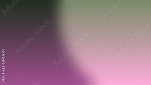 Bild auf Leinwand Gradient background with purple, pink, and green colors blended together smoothl