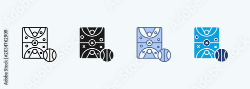 фотографія Positions multiple style icon collection