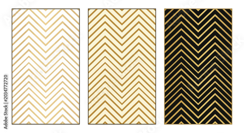 Photos Chevron pattern with varying backgrounds vector illustration