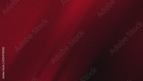 Quadro su tela Deep crimson fabric with subtle folds and gentle shadows