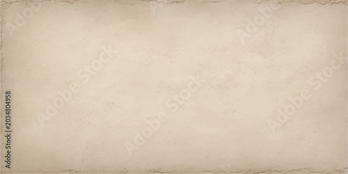 Billede på lærred An aged vintage parchment paper texture with a stained and grungy brown surface