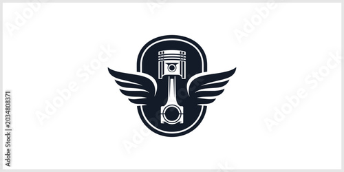 Foto Piston With Wings Emblem