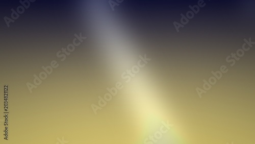 Foto Bright meteor streaking across night sky, space event captured in clear atmosphe