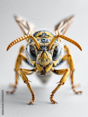 Incredible Close-Up of a Bee: Nature's Fascinating Pollinator