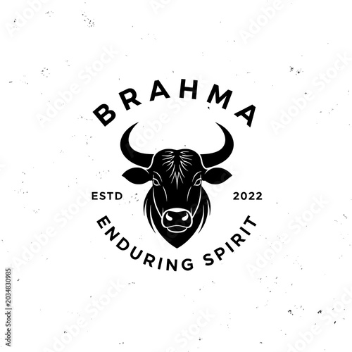 Brahma Bull Logo with Enduring Spirit