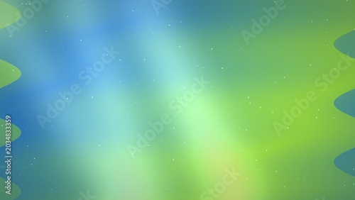 Tableau sur toile Abstract colorful gradient background with smooth shapes and soft lighting effec
