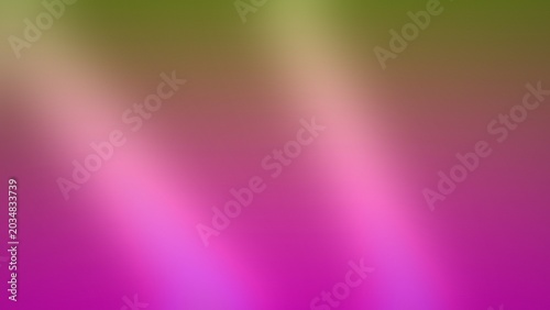 Cuadro en lienzo Abstract vibrant gradient background with pink and green hues, smooth light stre