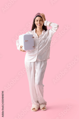 Beautiful young happy woman...