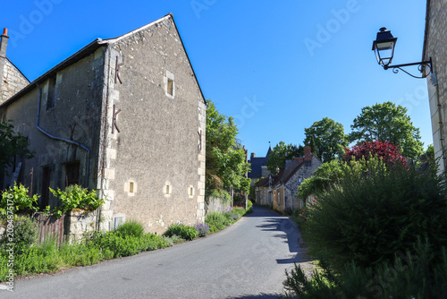 Obraz na płótnie Charming Crissay-sur-Manse rural architecture