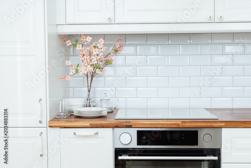 Schilderij op canvas Minimalist scandinavian kitchen design