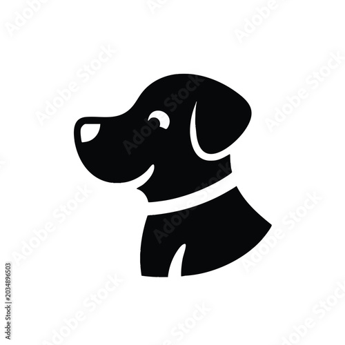 Dog Lover Icon Design, Paw Print, Friendship, Simple, Clean