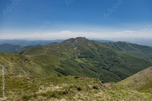 Il monte gennaio dal crinale del Corno alle Scale