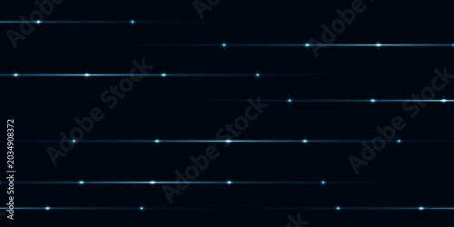Abstract background with modern neon lines and dots decoration. Futuristic technology design. Minimalist vector concept with elegant line style. EPS. 3