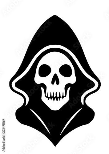 halloween hat with a black face and a witch hat