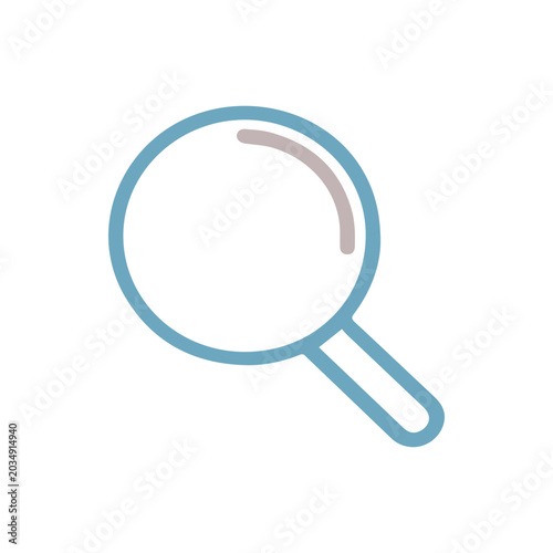 Magnifying glass search