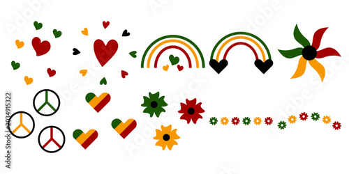 Canvas-taulu Juneteenth Decoration
